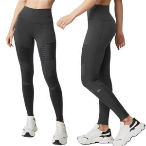 Alo high waist moto legging M
